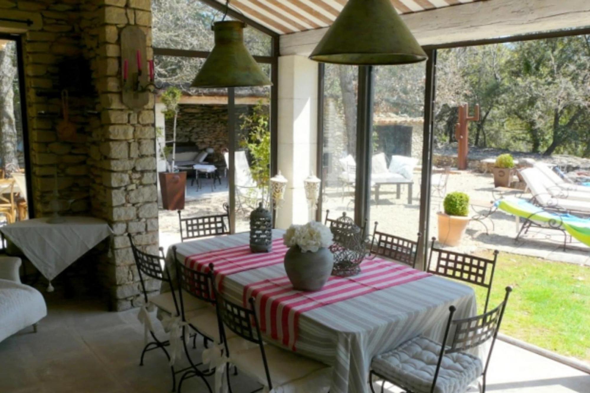 Beautiful Provencal Villa With Pool And Jacuzzi Lacoste  Exteriér fotografie